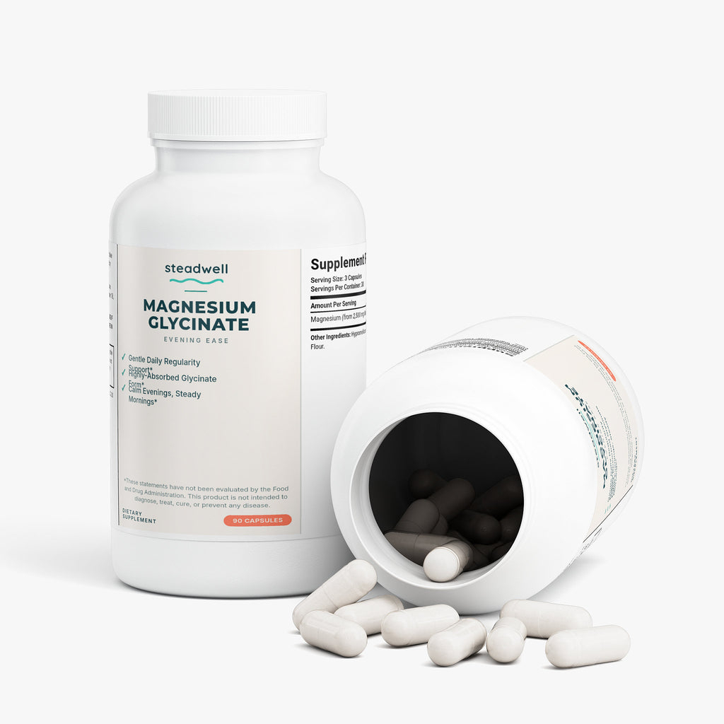 Steadwell Magnesium Glycinate — Evening Ease