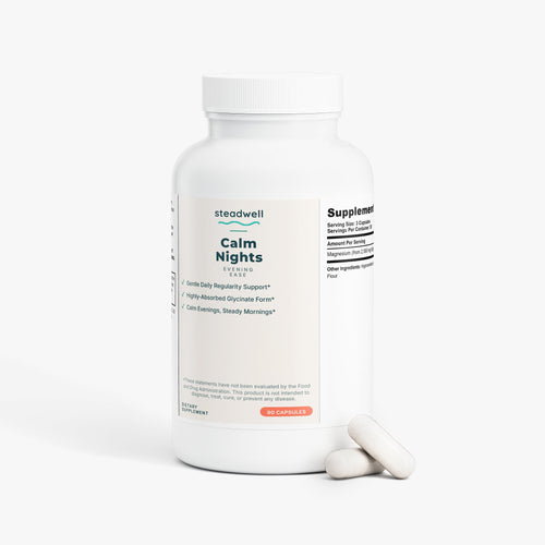 Steadwell Magnesium Glycinate — Evening Ease