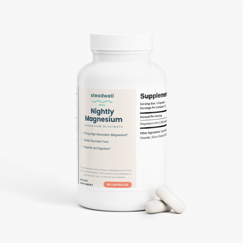 Steadwell Magnesium Glycinate — Evening Ease