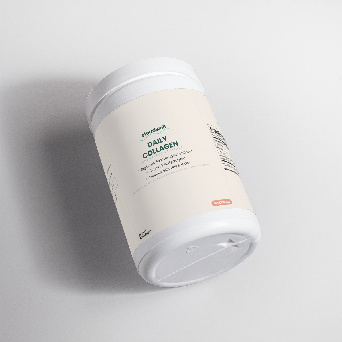 Steadwell Daily Collagen — Grass-Fed Collagen Peptides