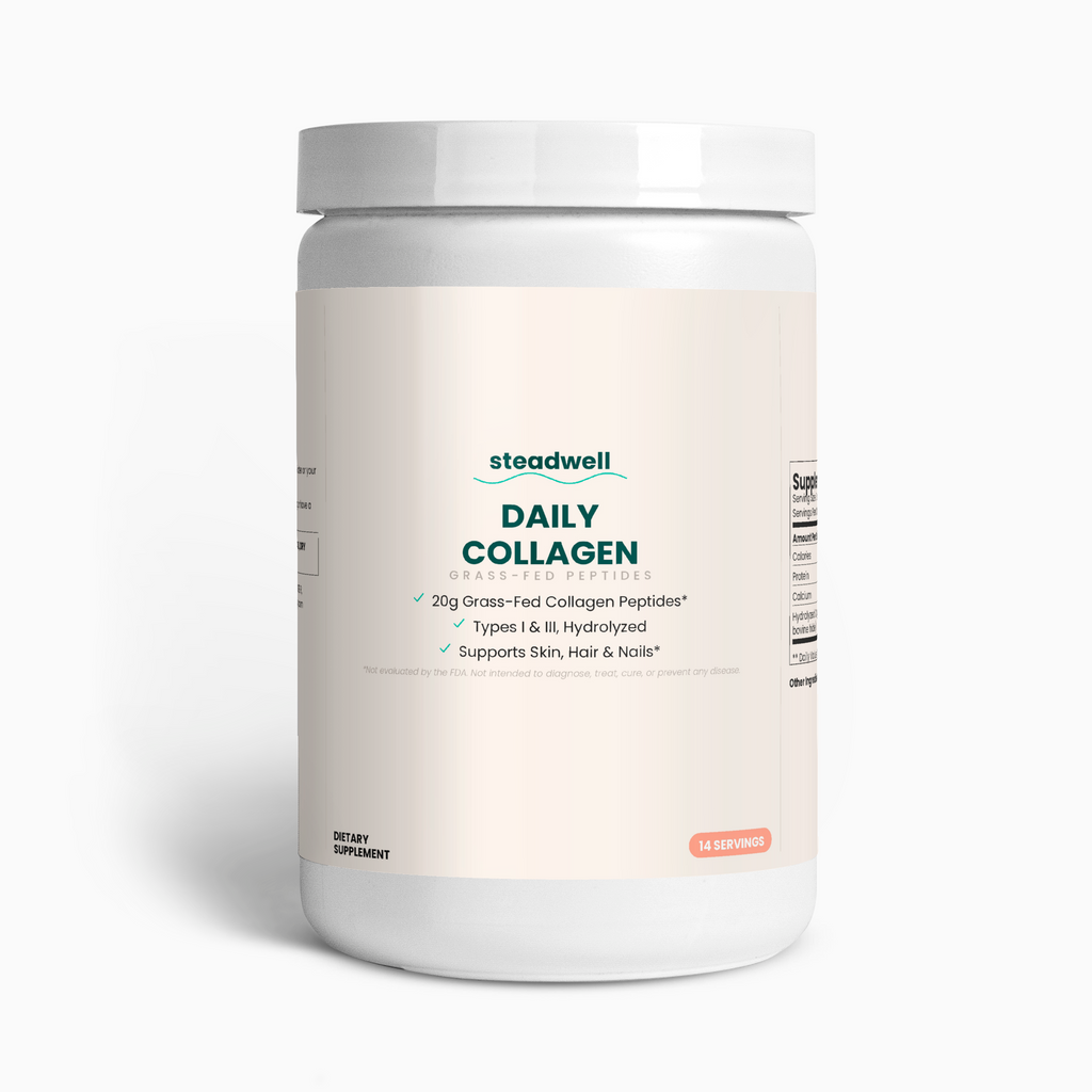 Steadwell Daily Collagen — Grass-Fed Collagen Peptides