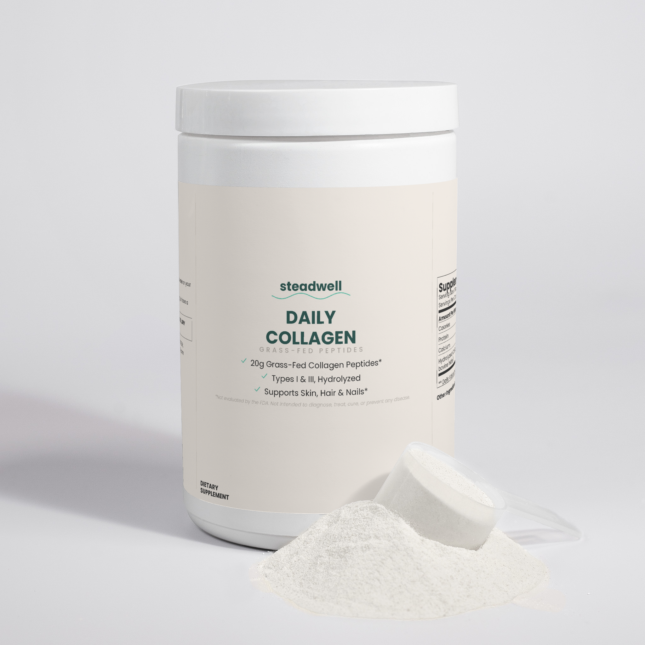 Steadwell Daily Collagen — Grass-Fed Collagen Peptides