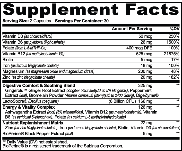 Steadwell GLP-1 Companion — Daily Support Formula