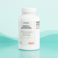 Steadwell Nightly Magnesium glycinate supplement bottle, 90 capsules